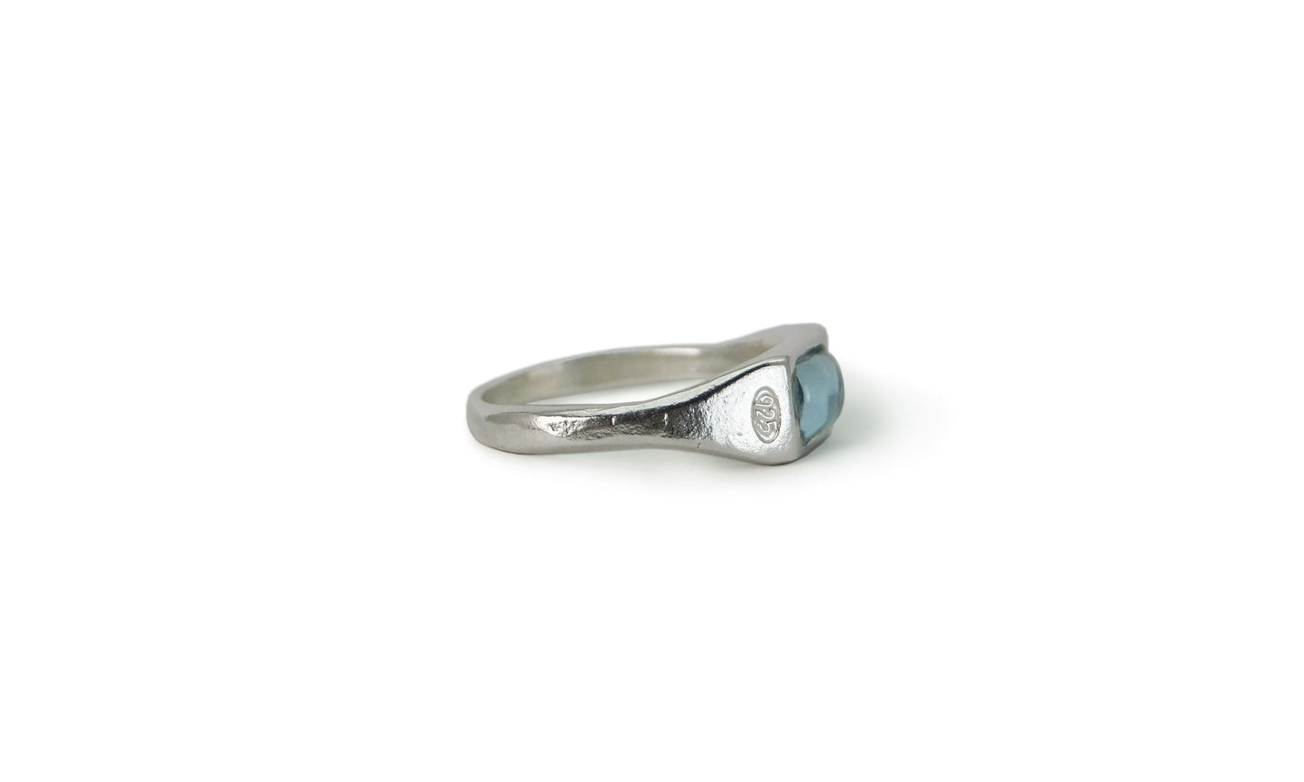 LIL-1 | BUTTON CAB GEMSTONE RING