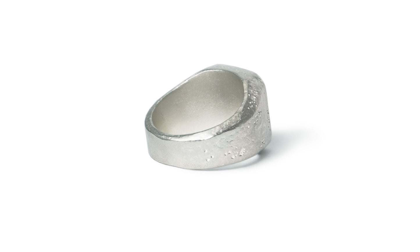 LUCKY-7 | Silver Signet Ring | RI-DA 1002