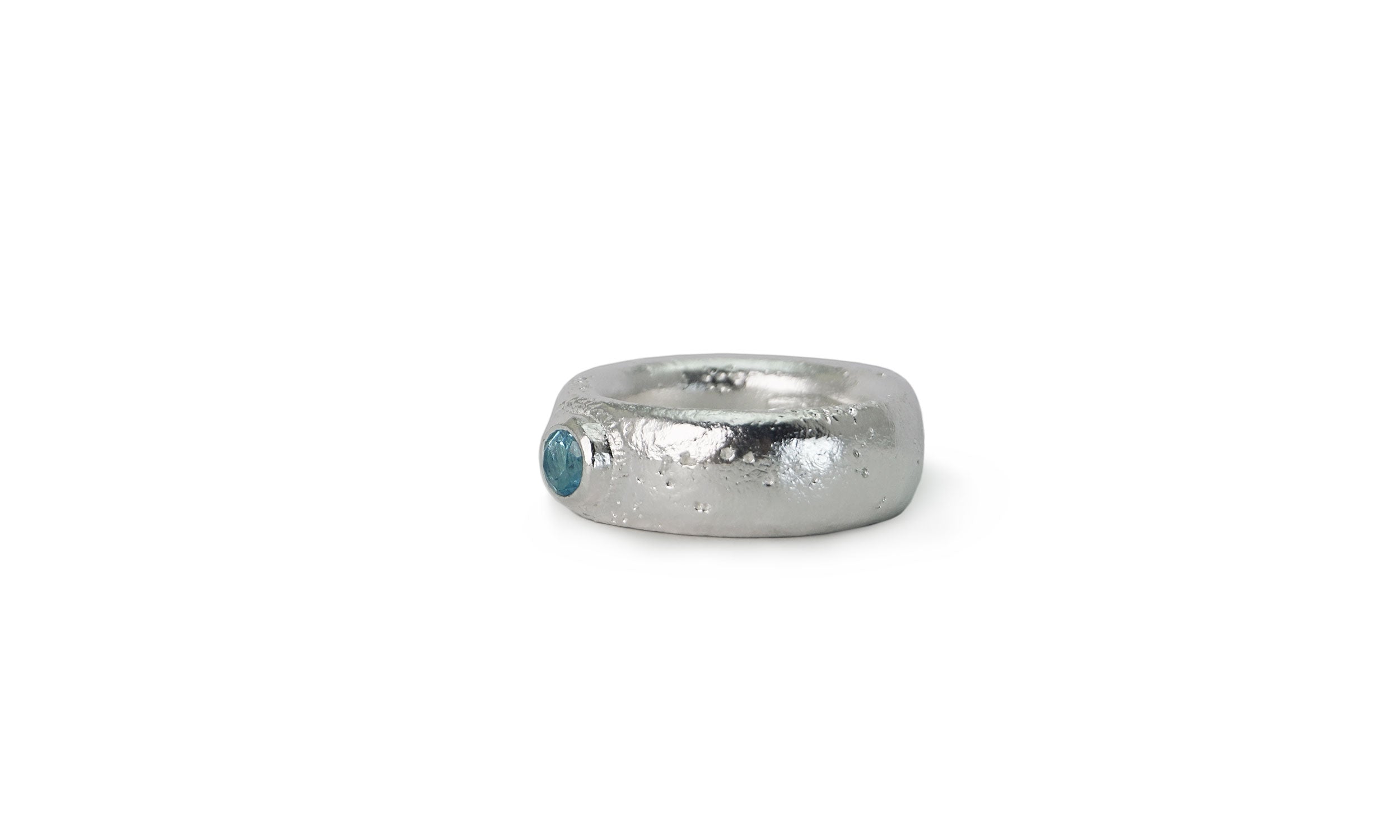 SUMPAH | SINGLE GEMSTONE SILVER BAND
