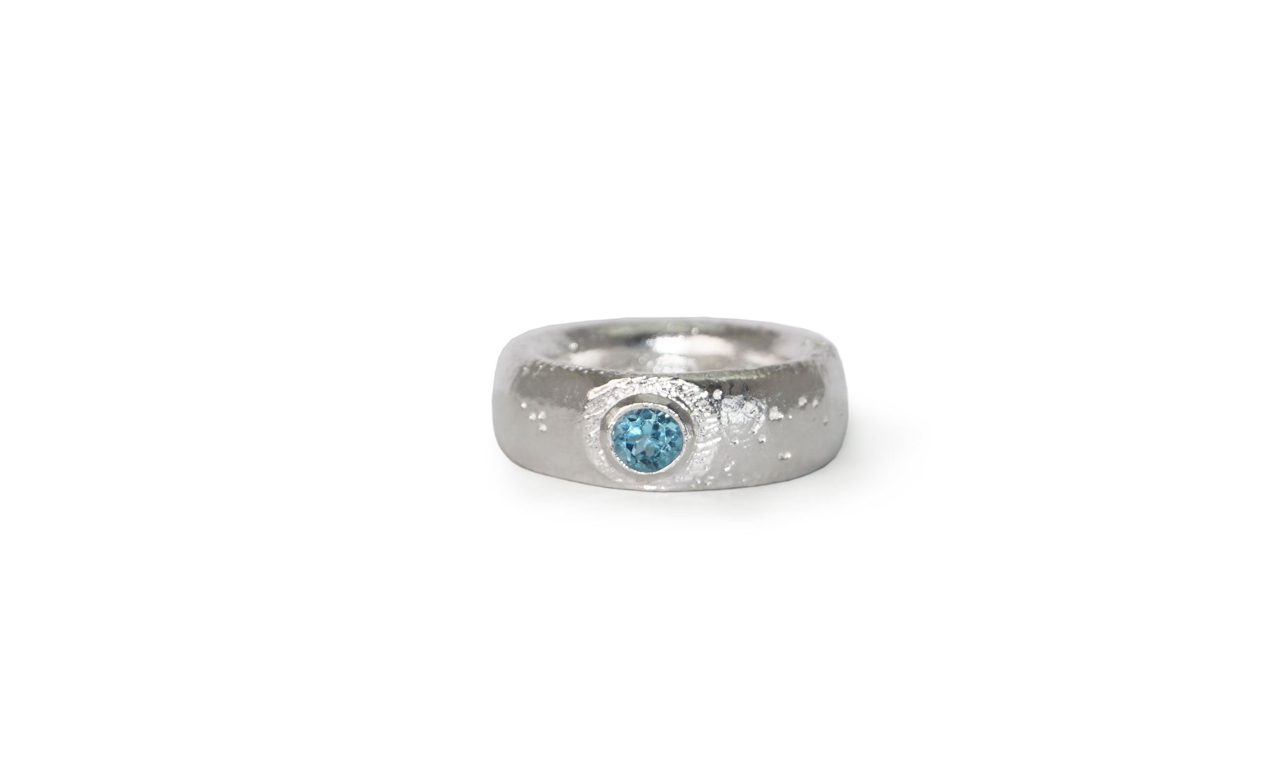 SUMPAH | SINGLE GEMSTONE SILVER BAND