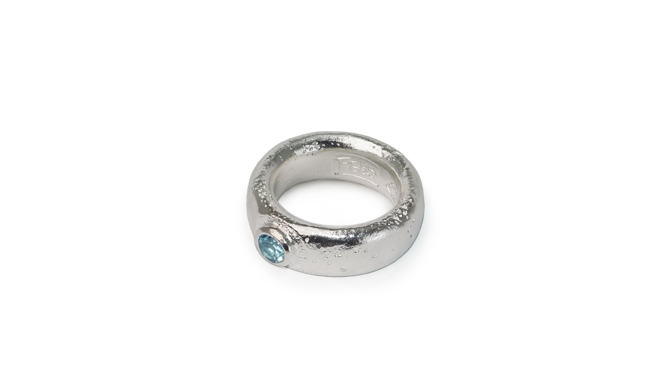 SUMPAH | SINGLE GEMSTONE SILVER BAND