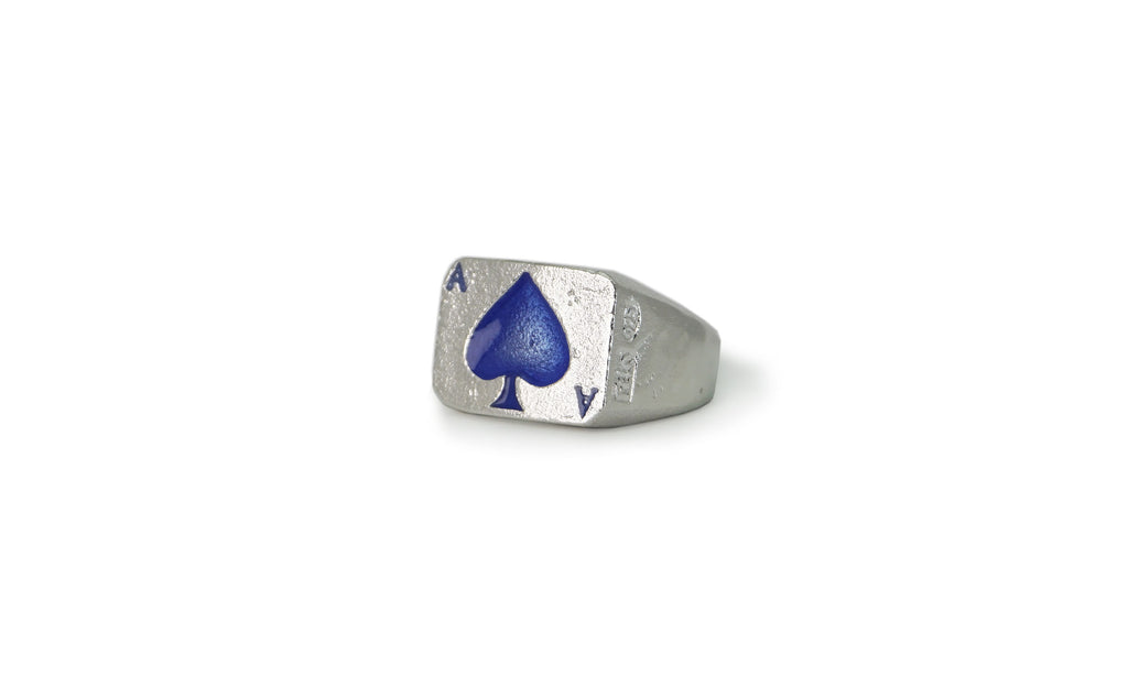 ACE | SILVER SIGNET RING