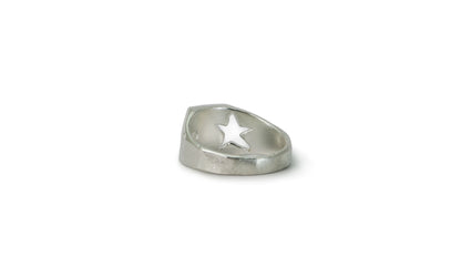 SCHLICE | CUTOUT SILVER SIGNET RING