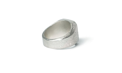 LUCKY-7 | Silver Signet Ring | RI-DA 1002