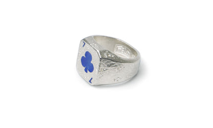 LUCKY-7 | Silver Signet Ring | RI-DA 1002