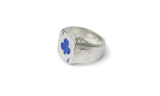 LUCKY-7 | Silver Signet Ring | RI-DA 1002